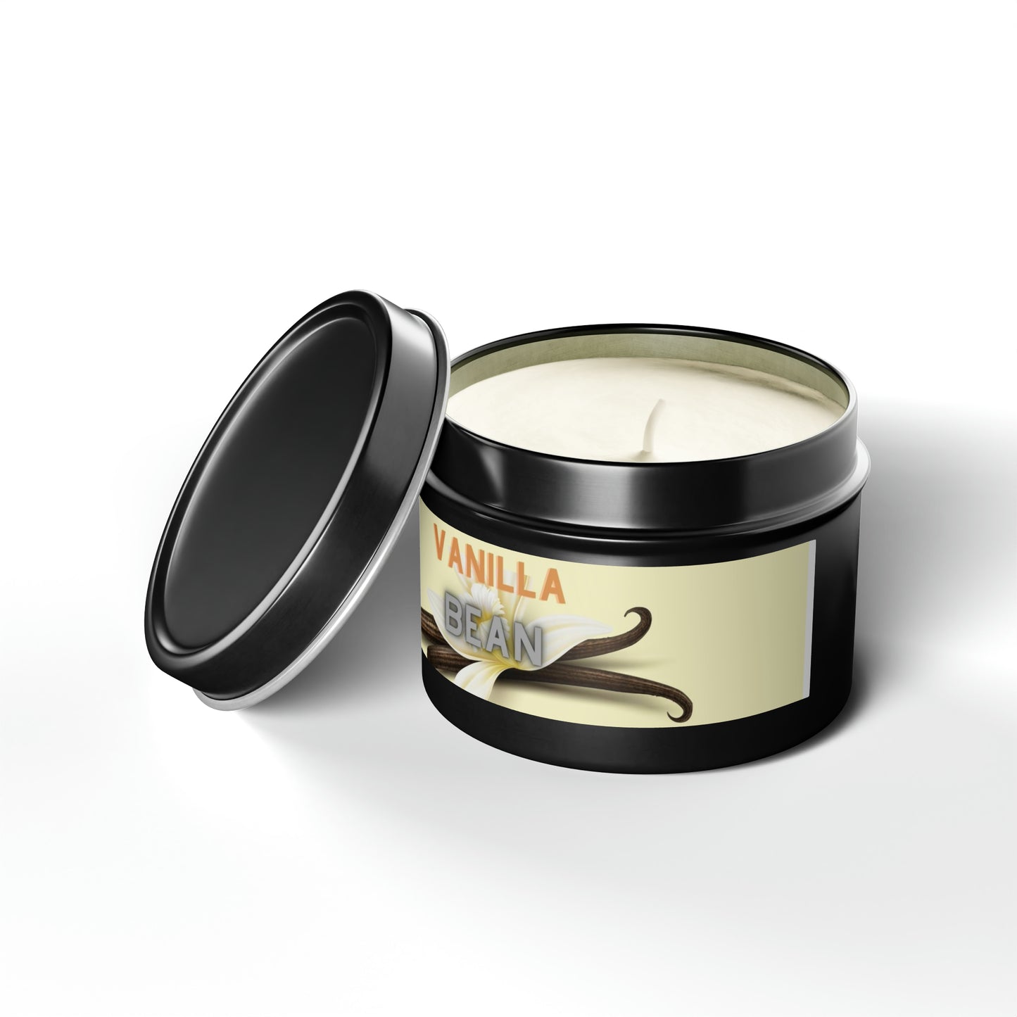 Vanilla Bean Tin Candles