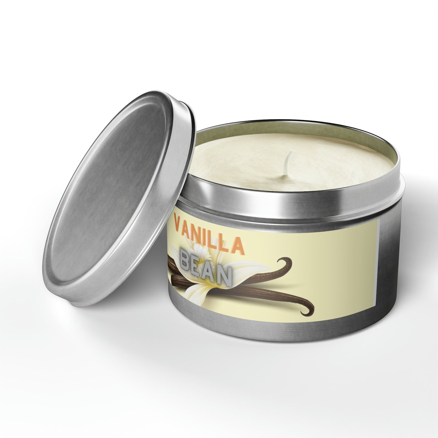 Vanilla Bean Tin Candles