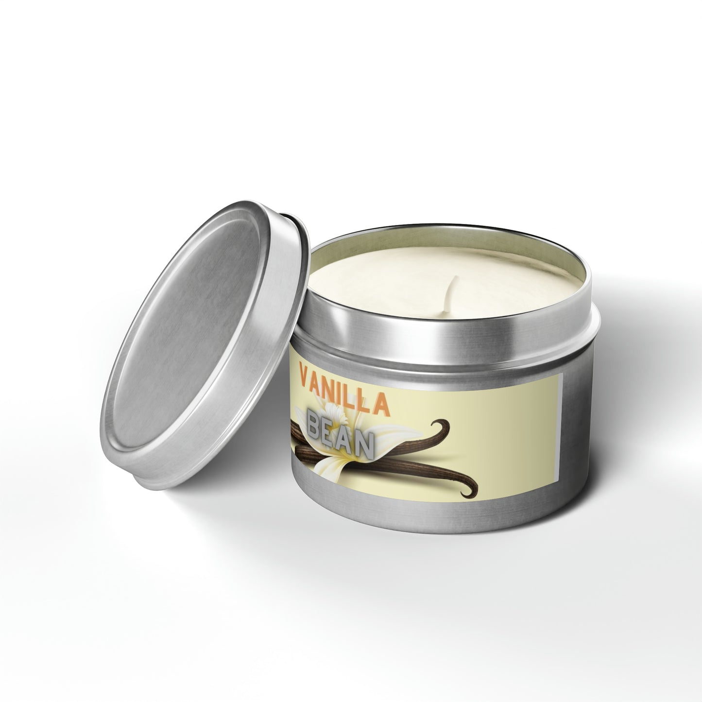 Vanilla Bean Tin Candles