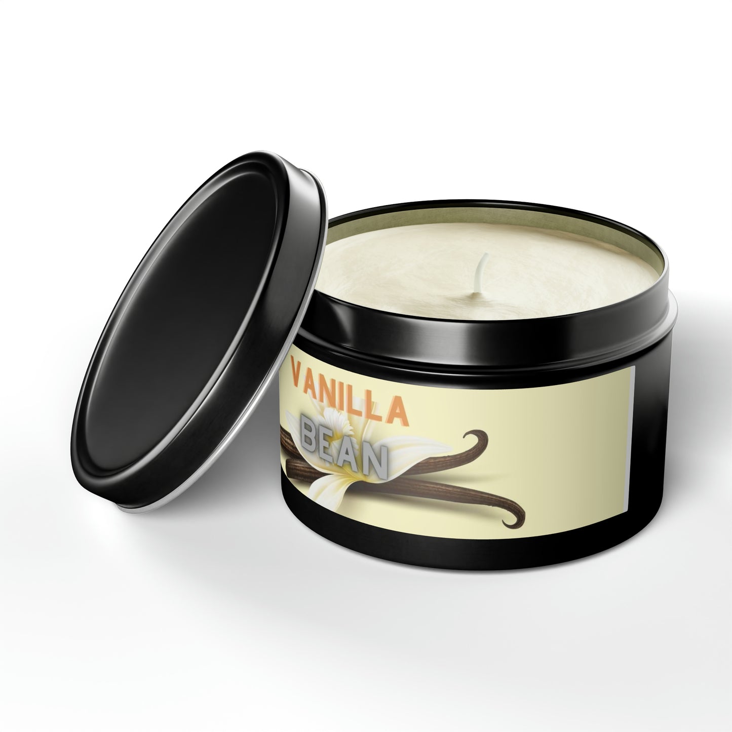 Vanilla Bean Tin Candles