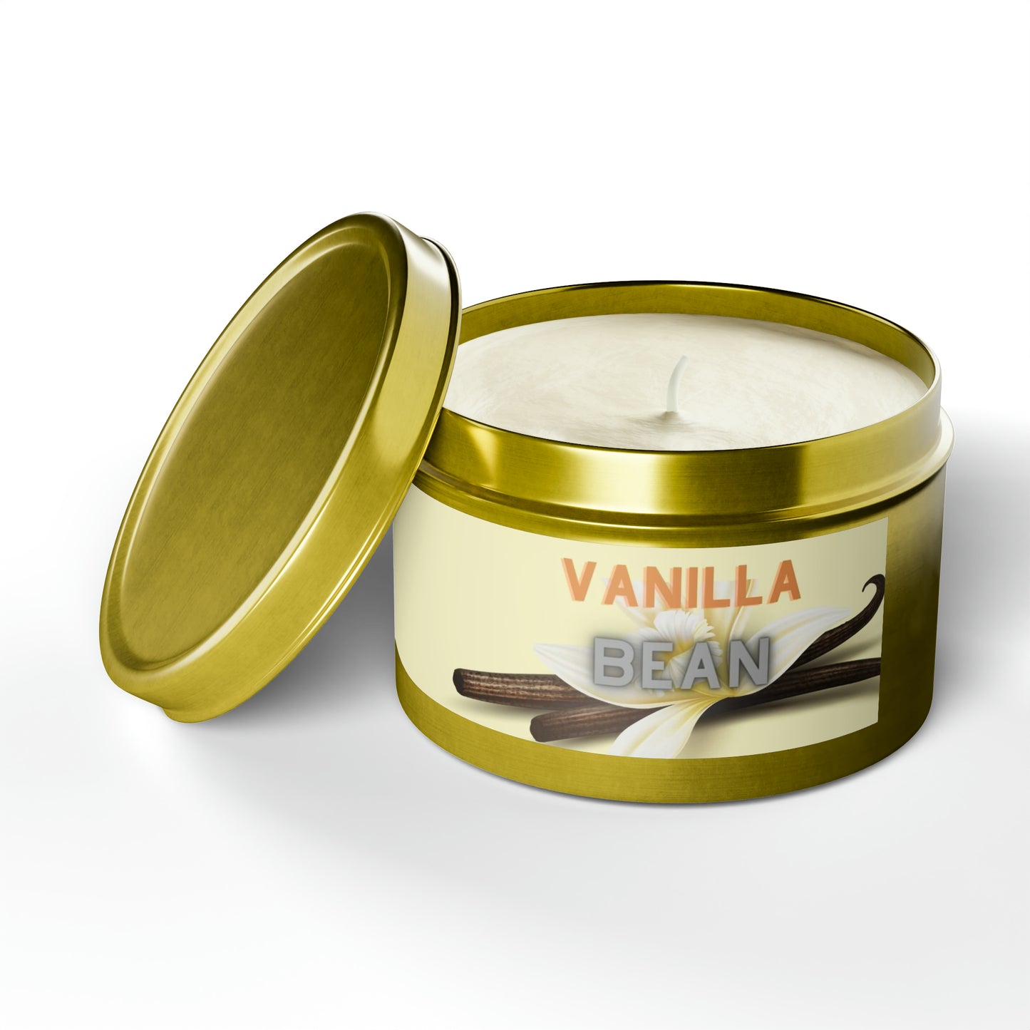 Vanilla Bean Tin Candles